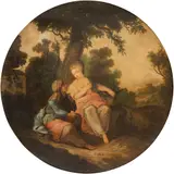 ESCENA GALANTE by A la Manera de François Boucher, Óleo sobre tela, offered Feb 2026