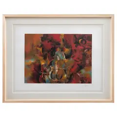 Leonardo Nierman, Composición VIII, Litografía 34 / 325