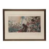 Étude pour la pêche au thons by Salvador Dalí, Litografía, sold Feb 2026