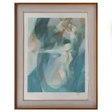 Jean Baptiste Valadie, Caresse de l'espace III, 1979, Litografía 88 / 100