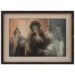 Luis Granda, Untitled, Acuarela y tinta sobre papel