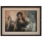 Luis Granda, Untitled, Acuarela y tinta sobre papel