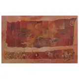 Untitled by Autor No Identificado, 2001, Óleo y arena sobre tela, sold Feb 2026