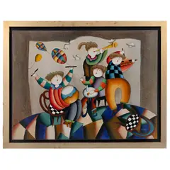 Joyce Roybal, Untitled, Óleo sobre tela