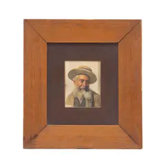 Eduardo Centurión*, RETRATO DEL GENERAL CARLOS GARCÍA, Acuarela sobre papel