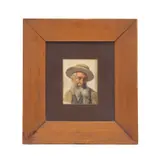 Eduardo Centurión*, RETRATO DEL GENERAL CARLOS GARCÍA, Acuarela sobre papel