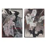 Luis Argudín, Untitled, Acrílico sobre papel sobre madera