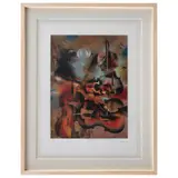 Leonardo Nierman, Composición VII, Litografía offset 32 / 325