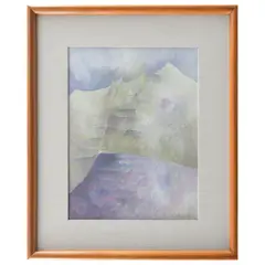 Carol Rolland, Eastern montains, Acuarela sobre papel