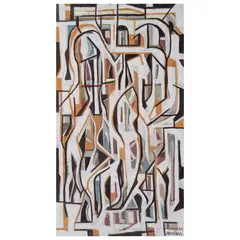 Gabriel Macotela, Construcción, Óleo sobre tela