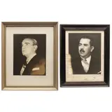 Retratos Presidenciales, MÉXICO, MEDIADOS DEL SIGLO XX, Fotografías enmarcadas