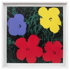 Andy Warhol, II.73: Flowers, Serigrafía sin número de tiraje