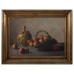 Autor No Identificado, Bodegón, 1983, Óleo sobre tela