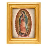 Virgen de Guadalupe, MÉXICO, SIGLO XX, Óleo sobre tela