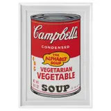 Andy Warhol, II.56: Campbell's Soup II, Vegetarian Vegetable, Serigrafía sin número de tiraje