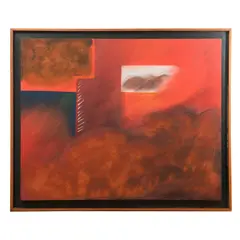 Abstracto by Autor No Identificado, 1988, Óleo sobre tela, offered Jan 2026