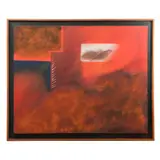 Abstracto by Autor No Identificado, 1988, Óleo sobre tela, offered Jan 2026