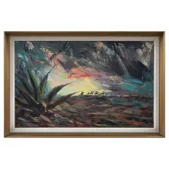Antonio Albanés, Untitled, Óleo sobre tela