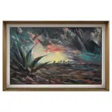Antonio Albanés, Untitled, Óleo sobre tela