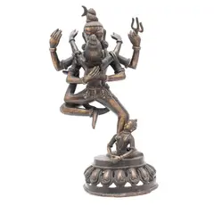 Cakrasamvara*, TIBET, SIGLO XX, Bronce, patinado en color marrón