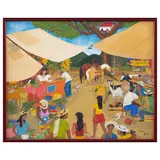 Felipe Saldarriaga, Domingo, Óleo sobre tela