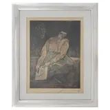 Jose Luis Cuevas, Untitled, Grabado al aguafuerte y aguatinta P. E