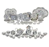 Blue Onion Rich Porcelain Service by Meissen, sold Apr 2026