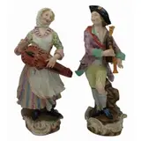 2 Large Antique Porcelain Figures by Meissen, sold Mar 2026
