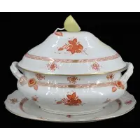 Herend, Chinese Bouquet Tureen & Underplate