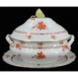 Herend, Chinese Bouquet Tureen & Underplate