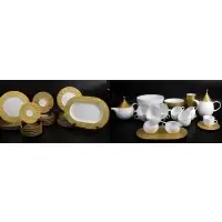 Rosenthal, Magic Flute Gold China Bjorn Wiinblad