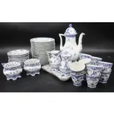 Blue Fluted Porcelain Service by Royal Copenhagen, sold Sep 2023