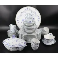 Royal Copenhagen, Blue Fluted Plain Dinner Service