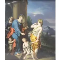 Berlin Porcelain Plaque by Kpm, sold May 2023
