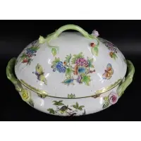 Porcelain Lidded Tureen by Herend, sold Jan 2023