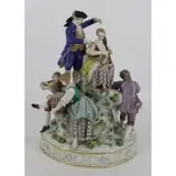 Porcelain Centerpiece Base As /Is by Meissen, sold Oct 2022