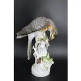 Porcelain Hawk Eating a Mouse by Meissen, sold May 2022