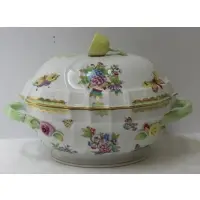 Signed Porcelain Lidded Tureen by Herend, sold Jun 2019