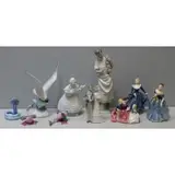Herend, Lladro and Royal Doulton Porcelain Lot