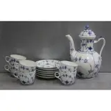 Royal Copenhagen, Blue Fluted Coffee Set