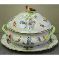 Tureen and Underplate by Herend, sold Jul 2014