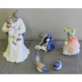 Bing & Grøndahl, and Royal Doulton Lot, 1745