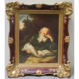Rosenthal, Dresden Porcelain Plaque of a Bearded