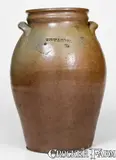 T R Waddell, T R WADDELL / Va, Alleghany Co., VA, Stoneware Jar, mid 19th century, Stoneware