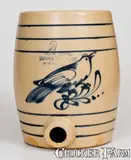 NEW YORK / STONEWARE CO. / FORT EDWARD, N.Y. Water Cooler by New York Stoneware Co., circa 1875, Stoneware, sold Mar 2018