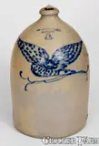 R. O'connell, Stoneware Eagle Jug, Impressed "R. O'CONNELL / ALBANY", circa 1860, Stoneware