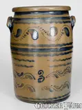 Boughner, Rare and Fine BOUGHNER / GREENSBORO / PA Three-Gallon Stoneware Jar, circa 1865, Stoneware