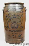 Williams And Reppert, 12 Gal. WILLIAMS & REPPERT / GREENSBORO, PA Stoneware Eagle Jar