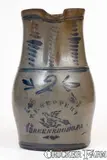T.F. Reppert, Rare Two-Gallon T.F. REPPERT / GREENSBORO. PA Stoneware Pitcher