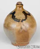 C. Crolius, C. CROLIUS / MANUFACTURER / NEW-YORK Stoneware Jug w/ Manganese Decoration